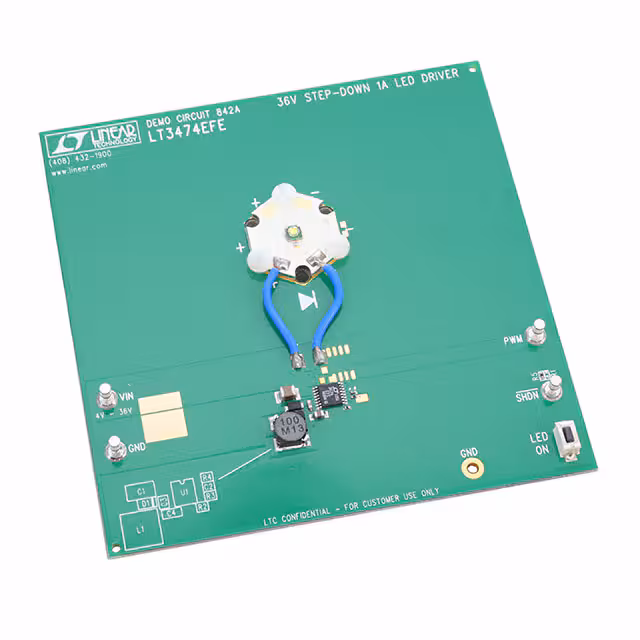 DC842A Analog Devices Inc.  Cartes d'évaluation - Pilotes LED